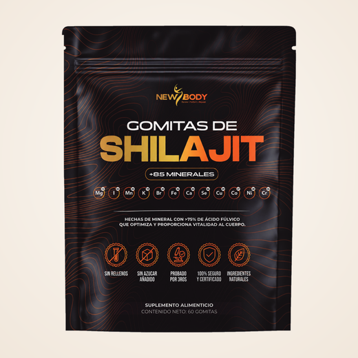 Shilajit 60 Gomitas