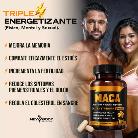 NewBody™ Maca Negra 60 Cp